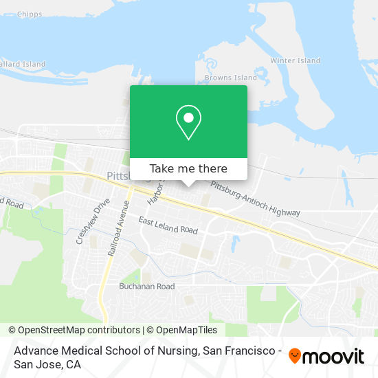 Advance Medical School of Nursing map