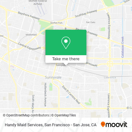 Mapa de Handy Maid Services