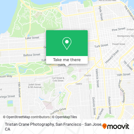 Tristan Crane Photography map