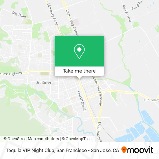Tequila VIP Night Club map