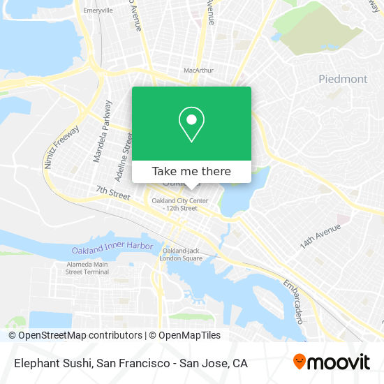 Elephant Sushi map