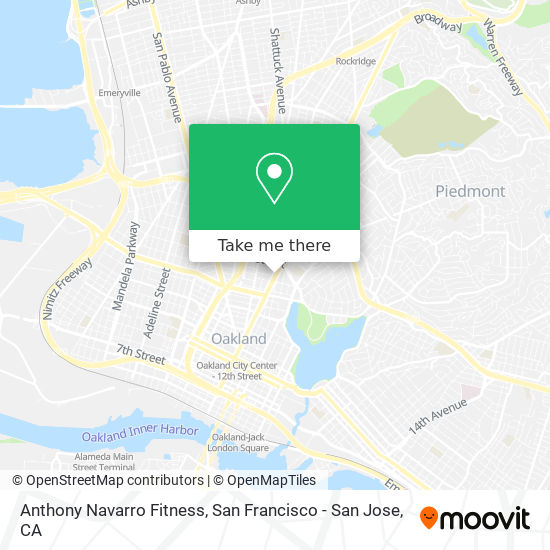 Anthony Navarro Fitness map