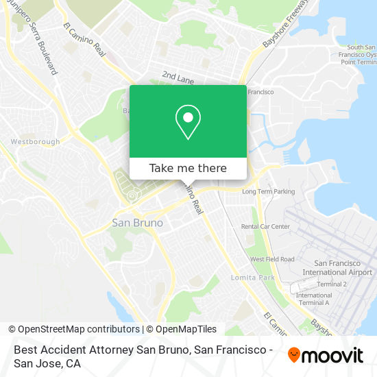 Mapa de Best Accident Attorney San Bruno