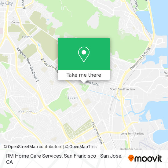 Mapa de RM Home Care Services