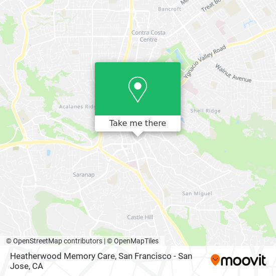 Mapa de Heatherwood Memory Care