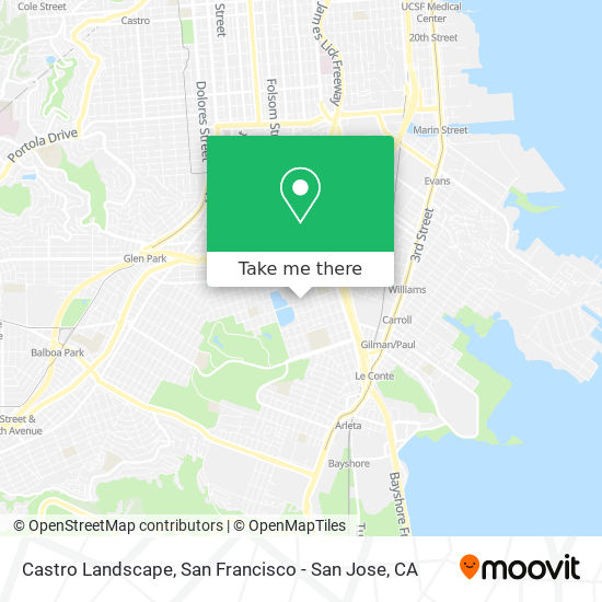 Mapa de Castro Landscape