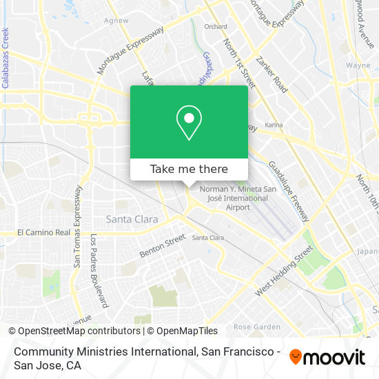 Mapa de Community Ministries International