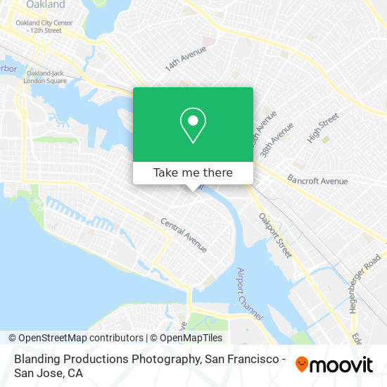 Blanding Productions Photography map