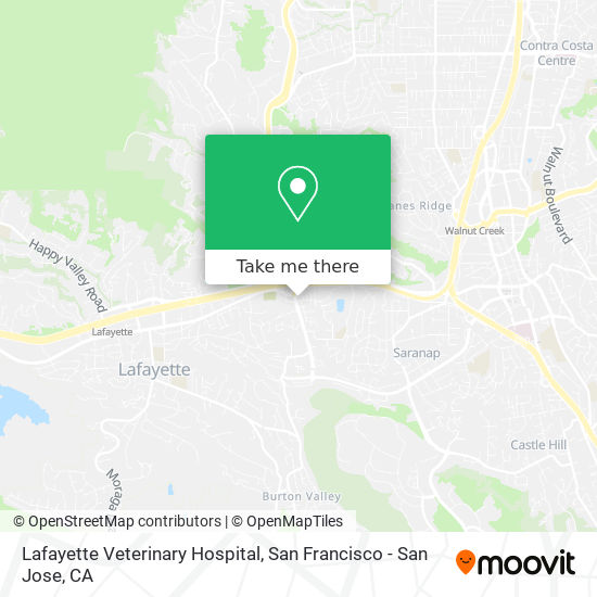 Mapa de Lafayette Veterinary Hospital