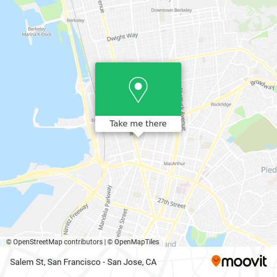 Salem St map