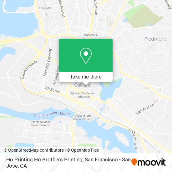 Ho Printing Ho Brothers Printing map