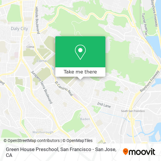 Green House Preschool map