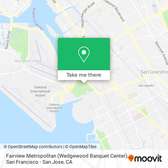 Mapa de Fairview Metropolitan (Wedgewood Banquet Center)