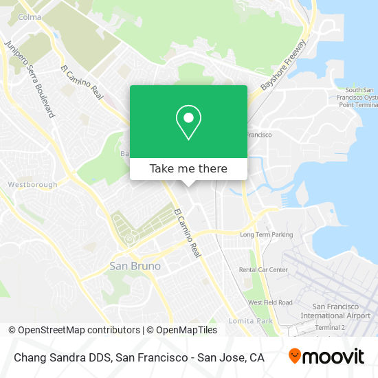 Chang Sandra DDS map