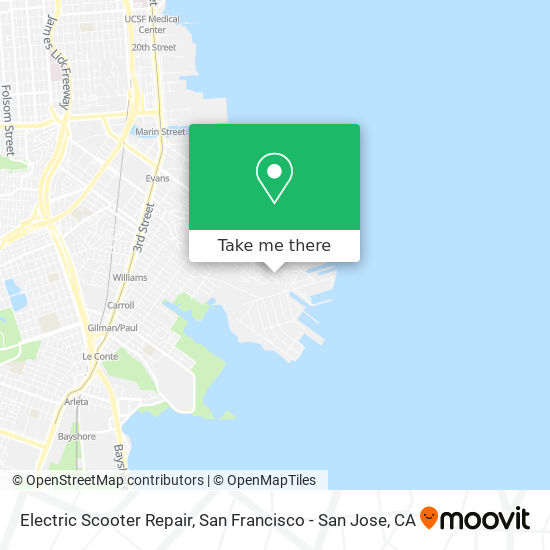 Electric Scooter Repair map