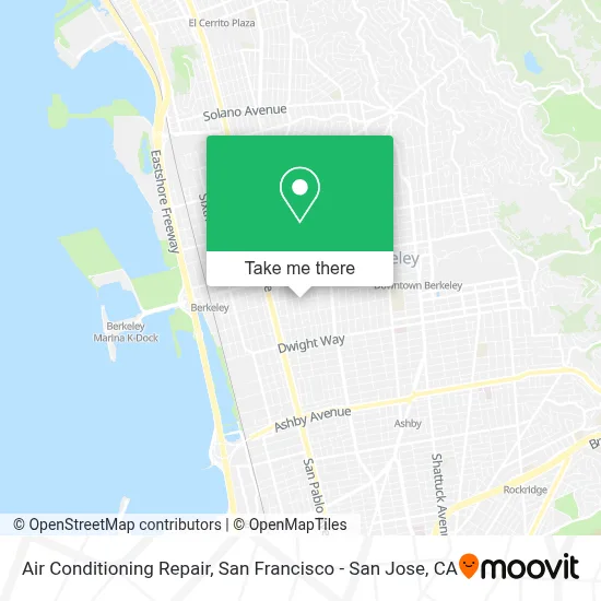 Air Conditioning Repair map
