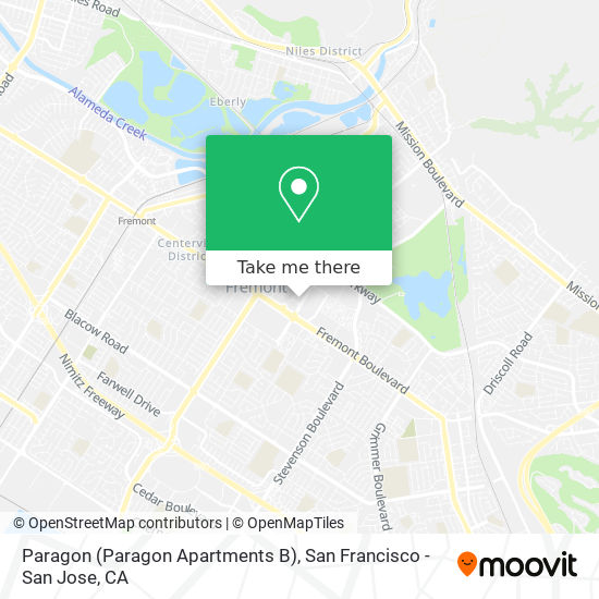 Mapa de Paragon (Paragon Apartments B)