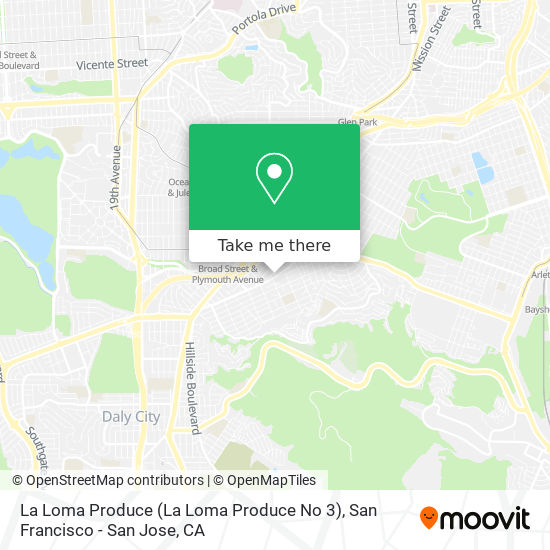 La Loma Produce (La Loma Produce No 3) map