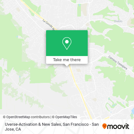 Uverse-Activation & New Sales map