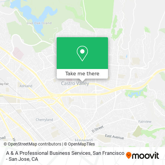 Mapa de A & A Professional Business Services