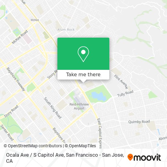Mapa de Ocala Ave / S Capitol Ave
