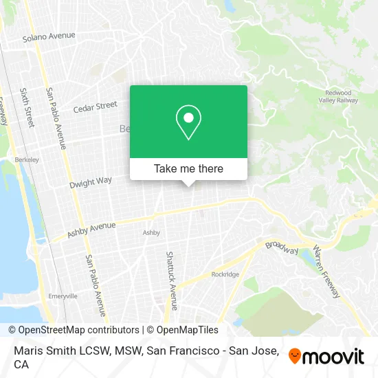 Mapa de Maris Smith LCSW, MSW