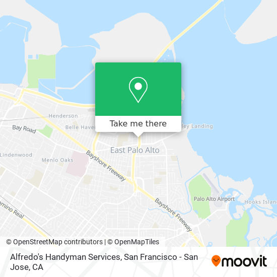 Mapa de Alfredo's Handyman Services