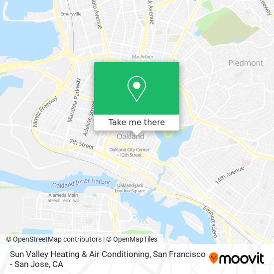 Mapa de Sun Valley Heating & Air Conditioning