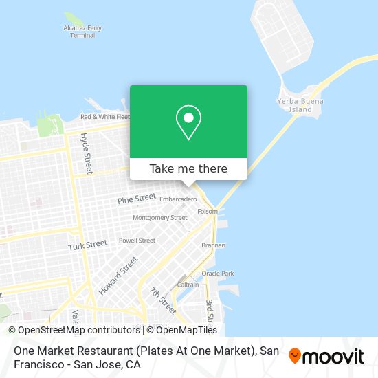 One Market Restaurant (Plates At One Market) map