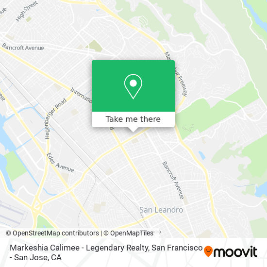 Mapa de Markeshia Calimee - Legendary Realty