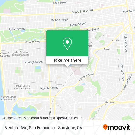 Mapa de Ventura Ave