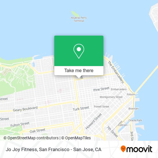 Jo Joy Fitness map