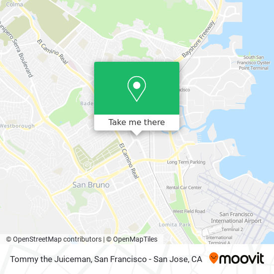 Tommy the Juiceman map