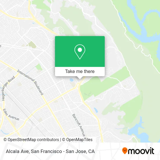 Mapa de Alcala Ave