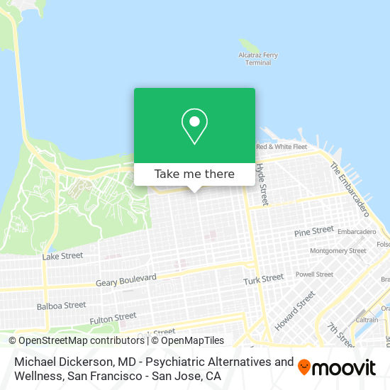 Michael Dickerson, MD - Psychiatric Alternatives and Wellness map