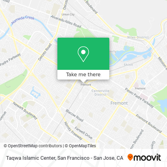 Mapa de Taqwa Islamic Center