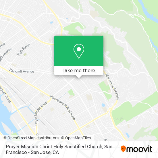 Mapa de Prayer Mission Christ Holy Sanctified Church