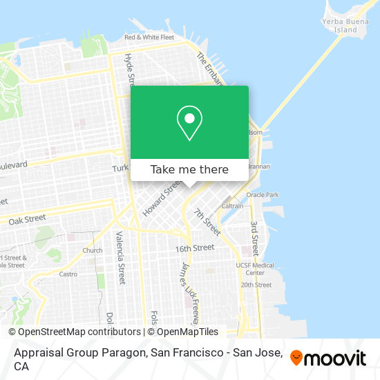 Mapa de Appraisal Group Paragon