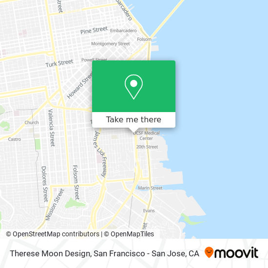 Therese Moon Design map