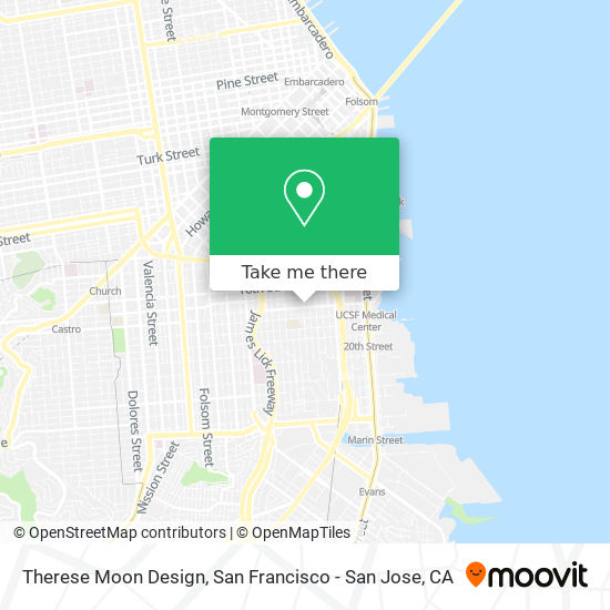 Therese Moon Design map