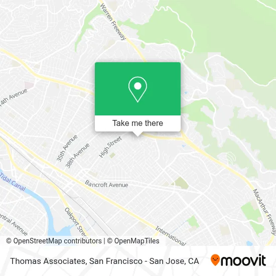 Thomas Associates map