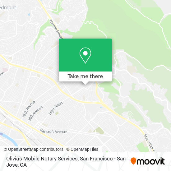 Olivia's Mobile Notary Services map