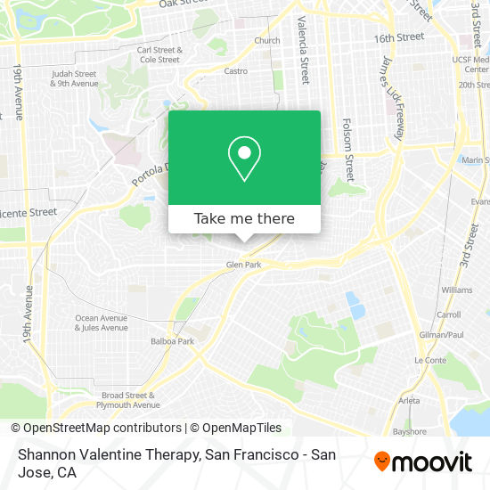 Mapa de Shannon Valentine Therapy