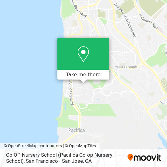 Co OP Nursery School (Pacifica Co-op Nursery School) map