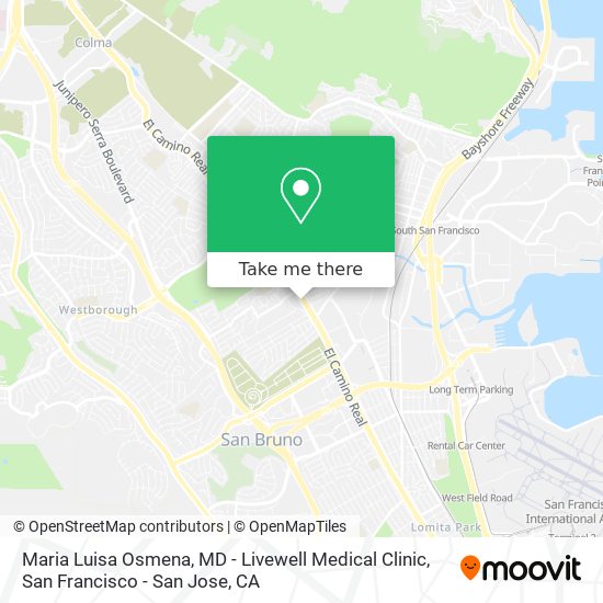 Mapa de Maria Luisa Osmena, MD - Livewell Medical Clinic