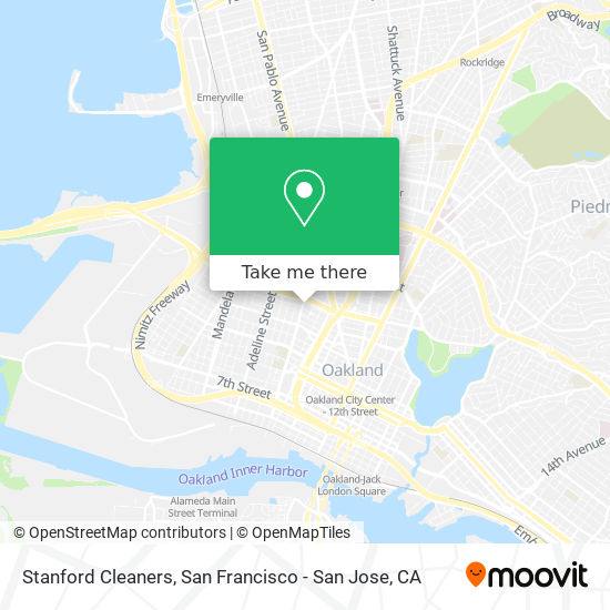 Mapa de Stanford Cleaners