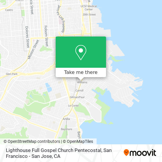Lighthouse Full Gospel Church Pentecostal map