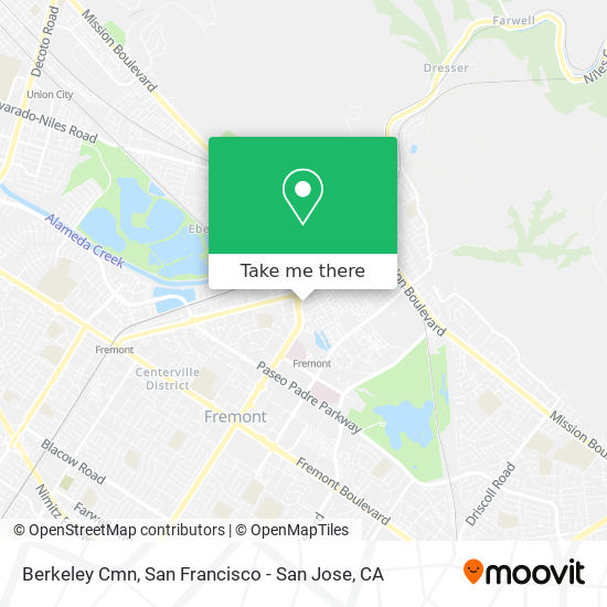 Berkeley Cmn map