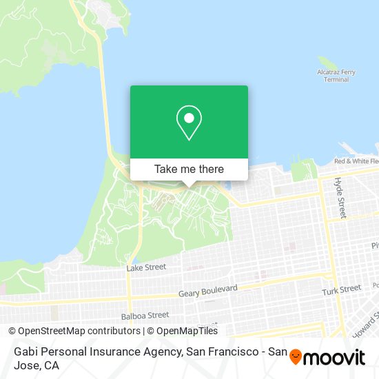 Mapa de Gabi Personal Insurance Agency