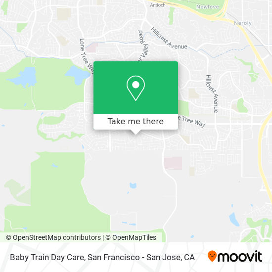 Baby Train Day Care map